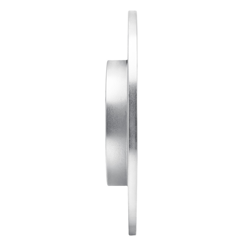 Buick Park Avenue Brake Rotor (1) - Rear Right - R1 Concepts - Drilled & Slotted - Silver - `98-`05